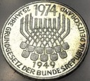 Niemcy 5 Marek 1974 Konstytucja SREBRO