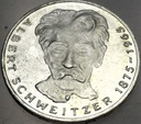 Niemcy 5 Marek 1975 Albert Schweitzer