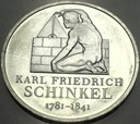 Niemcy 10 euro 2006 225 rocznica urodzin Karl Friedrich Schinkel SREBRO