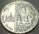 Niemcy 10 euro 2008 Franz Kafka SREBRO