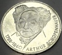 Niemcy 10 marek 1988 Arthur Schopenhauer SREBRO