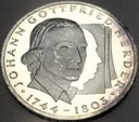Niemcy 10 marek 1994 Johann Gottfried Herder SREBRO (nr 2)