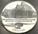 Niemcy 10 Marek 2001 Meeresmuseum Stralsund SREBRO