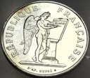 Francja 100 franków 1989 200. rocznica - Deklaracja Praw Człowieka SREBRO