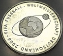 Niemcy 10 euro 2004 Mistrzostwa Świata w Piłce Nożnej Niemcy 2006 SREBRO