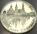 Niemcy 10 euro 2006 800 lat miasta Drezno SREBRO