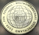 Niemcy 10 euro 2006 Mundial 2006 SREBRO