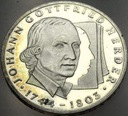 Niemcy 10 marek 1994 roczni urodzin Johana Gottfrieda Herdera SREBRO (nr 1)
