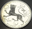 Niemcy 10 marek 1995 800. rocznica śmierci Henryka Lwa SREBRO (nr 1)