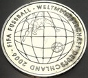 Niemcy 10 euro 2005 Mundial 2006 SREBRO