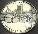 Niemcy 10 euro 2007 50 rocznica powrotu Saary do Niemiec SREBRO