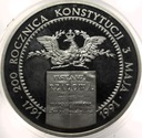 200000 zł złotych 1991 Konstytucja 3 Maja SREBRO