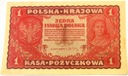 1919 1 Jedna Marka Polska I Serja FX