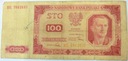 1948 100 zł sto złotych seria HE
