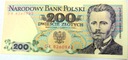 1986 200 zł złotych Dąbrowski seria DR