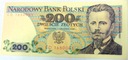 1988 200 zł złotych Dąbrowski seria ED