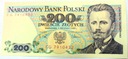 1988 200 zł złotych Dąbrowski seria EG