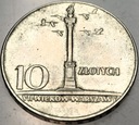 10 zł złotych 1966 MAŁA Kolumna Zygmunta Warszawa (nr 1)