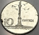 10 zł złotych 1966 MAŁA Kolumna Zygmunta Warszawa (nr 3)