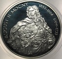 10 zł złotych 2005 August II Mocny PÓŁPOSTAĆ SREBRO