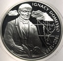 10 zł złotych 2007 Ignacy Domeyko SREBRO