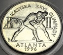 2 zł złote 1995 Atlanta 1996 Zapasy Igrzyska Olimpiady