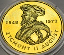 2 zł złote 1996 Zygmunt II August RZADKA