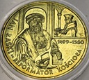2 zł złote 1999 Jan Łaski Reformator Kościoła