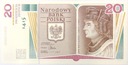 2015 20 zł złotych DŁUGOSZ 600 rocznica urodzin Jana Długosza banknot