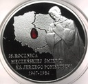 10 zł złotych 2009 Ksiądz Jerzy Popiełuszko SREBRO
