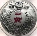10 zł złotych 2010 Polski Sierpień 1980 SREBRO