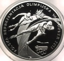 10 zł złotych 2010 Vancouver Igrzyska Olimpiada Reprezentacja SREBRO