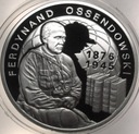 10 zł złotych 2011 Ferdynand Ossendowski SREBRO