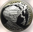 10 zł złotych 2011 Ignacy Jan Paderewski SREBRO