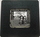 10 zł złotych 2011 Przybora Wasowski SREBRO KWADRATOWA