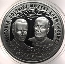 10 zł złotych 2011 Przybora Wasowski SREBRO OKRĄGŁA