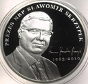 10 zł złotych 2011 Smoleńsk Sławomir Skrzypek SREBRO