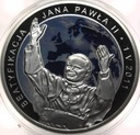 20 zł złotych 2011 Beatyfikacja Jana Pawła II SREBRO