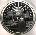10 zł złotych 2002 Jan Paweł II Pontifex Maximus SREBRO