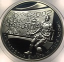 10 zł złotych 2002 Mistrzostwa Korea Japonia SREBRO