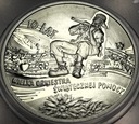 10 zł złotych 2003 10 lat WOŚP Wielka Orkiestra Świątecznej Pomocy SREBRO