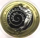 10 zł złotych 2004 Ateny Igrzyska dyskobol platerowana złotem SREBRO