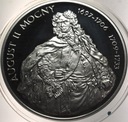 10 zł złotych 2005 August II Mocny PÓŁPOSTAĆ SREBRO