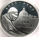 10 zł złotych 2005 Jan Paweł II 1920 2005 SREBRO