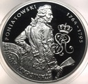 10 zł złotych 2005 Stanisław August Poniatowski PÓŁPOSTAĆ SREBRO