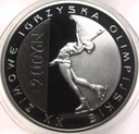 10 zł złotych 2006 Turyn Igrzyska Olimpiada Łyżwiarstwo SREBRO