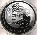 10 zł złotych 2006 Turyn Igrzyska Olimpiada Snowboard SREBRO