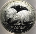20 zł złotych 2011 Borsuk Borsuki SREBRO
