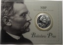 10 zł złotych 2012 Bolesław Prus SREBRO