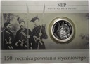 10 zł złotych 2013 Powstanie Styczniowe SREBRO
